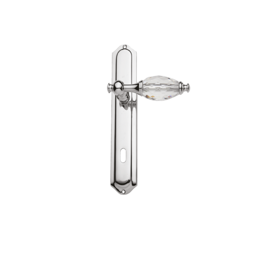 Bebek Door Handle Transparent Crystal