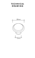 Mondeo Porcelain Cabinet Handle