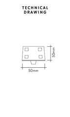 Tria Cabinet Handle 1-2-4