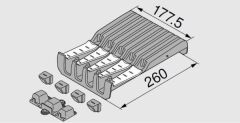 Blum Orga-Line Bıçaklık (ZSZ.02M0)