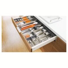 Blum Orga-Line 80cm Paslanmaz Çelik Kaşıklık Derinlik:45cm (ZSI.80VEI4)