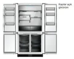 Hafele Royale Buzdolabı Ankastre 4 Kapılı 95cm