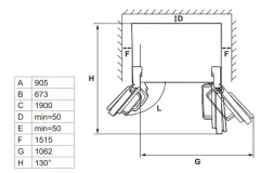 Hafele MAXIMA Solo Buzdolabı 4 kapılı 90cm Inox