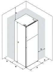 Hafele ORION Solo Buzdolabı 84cm Inox