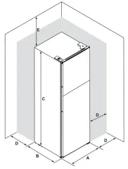 Hafele ETERNAL Solo Buzdolabı 70cm Inox