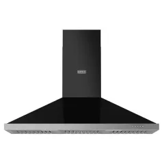 Hafele SIRIUS Kuzineli Davlumbaz Inox-Siyah 100mm