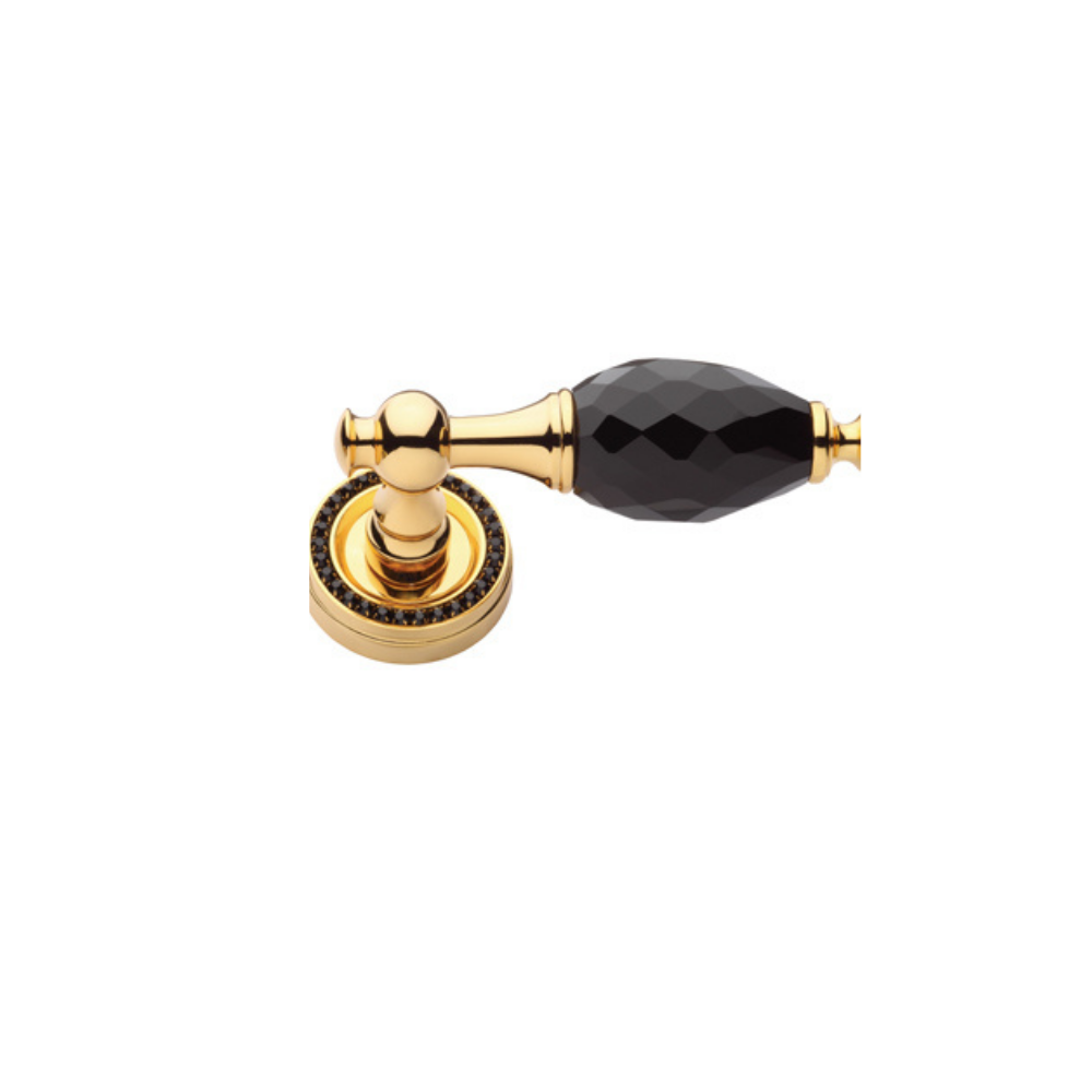 Black Bebek Lever Door Handle