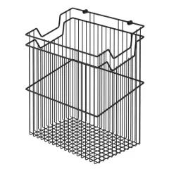 Starax Askılı Çamaşır Sepeti Antrasit 45 cm (S-8114-A)