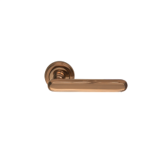 Wakra Door Handle on Rose