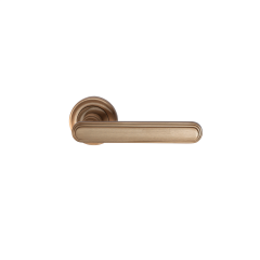 Wakra Door Handle on Rose