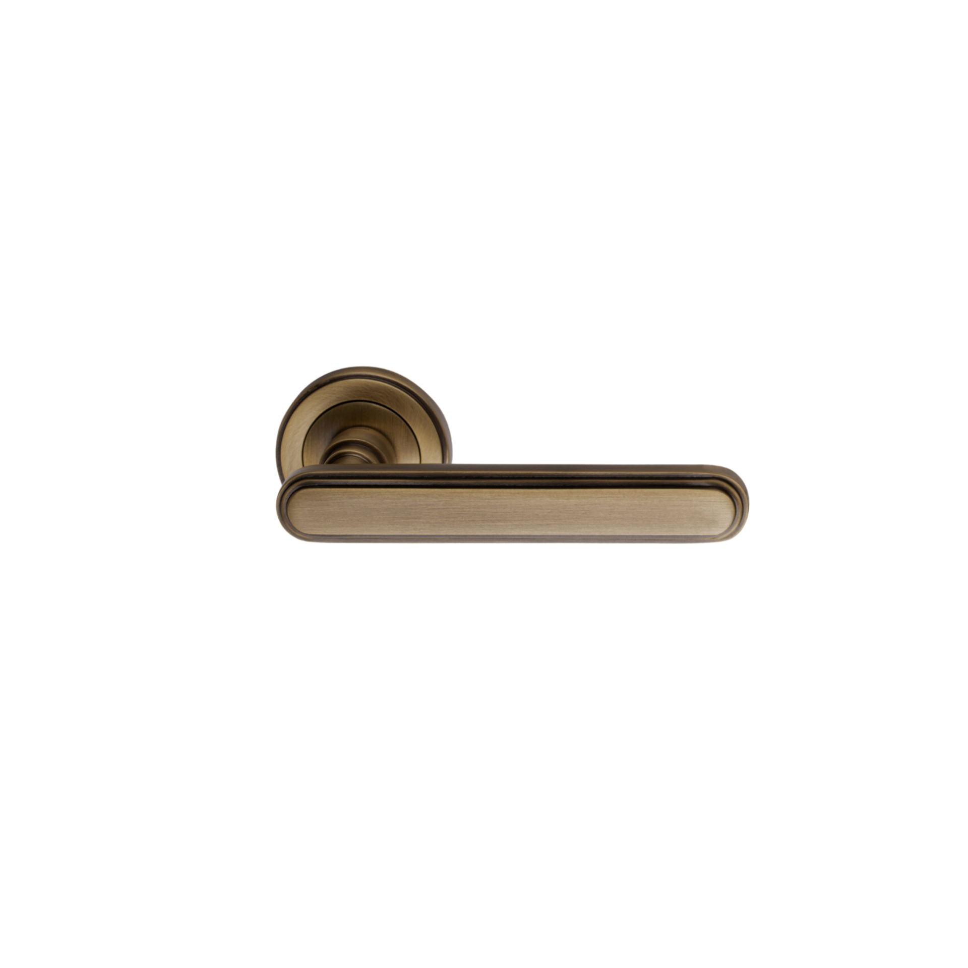 Wakra Door Handle on Rose