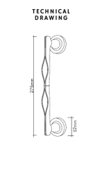 Curl Patterned Pull Handle